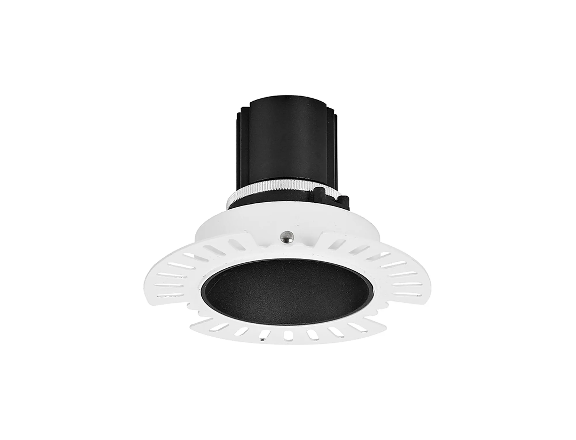 Basy 9 Tridonic Powered 9W 4000K 890lm 24° CRI>90 LED Engine, 250mA Black Fixed Recessed Spotlight, IP20 DM201779  Dlux Basy 9